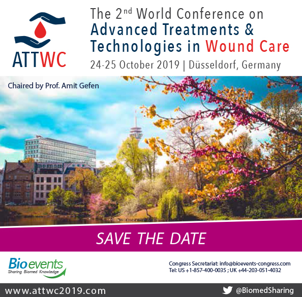 The 2nd World Conference on Advanced Treatments & Technologies in Wound Care (ATTWC2019)
